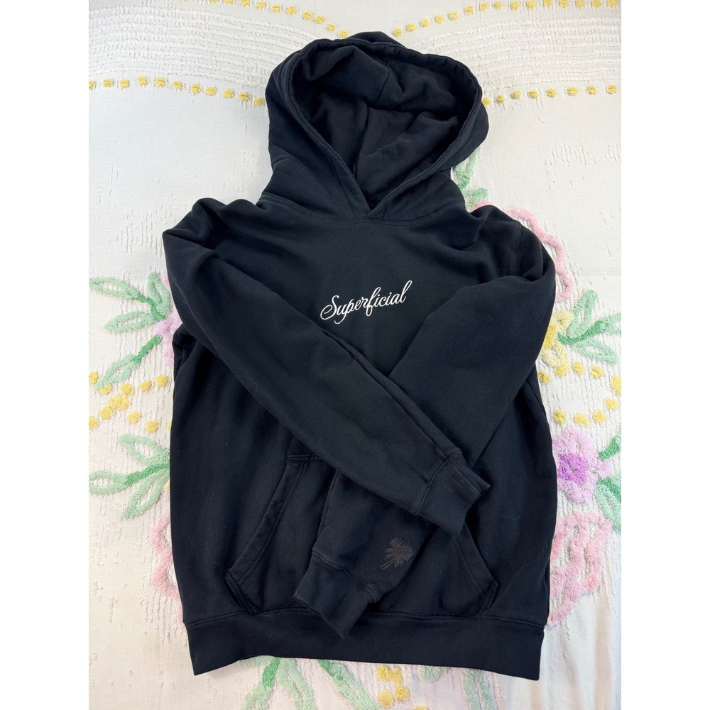Heidi Montag Superficial Black Hoodie S Small Standard Issue Pop Culture Merch